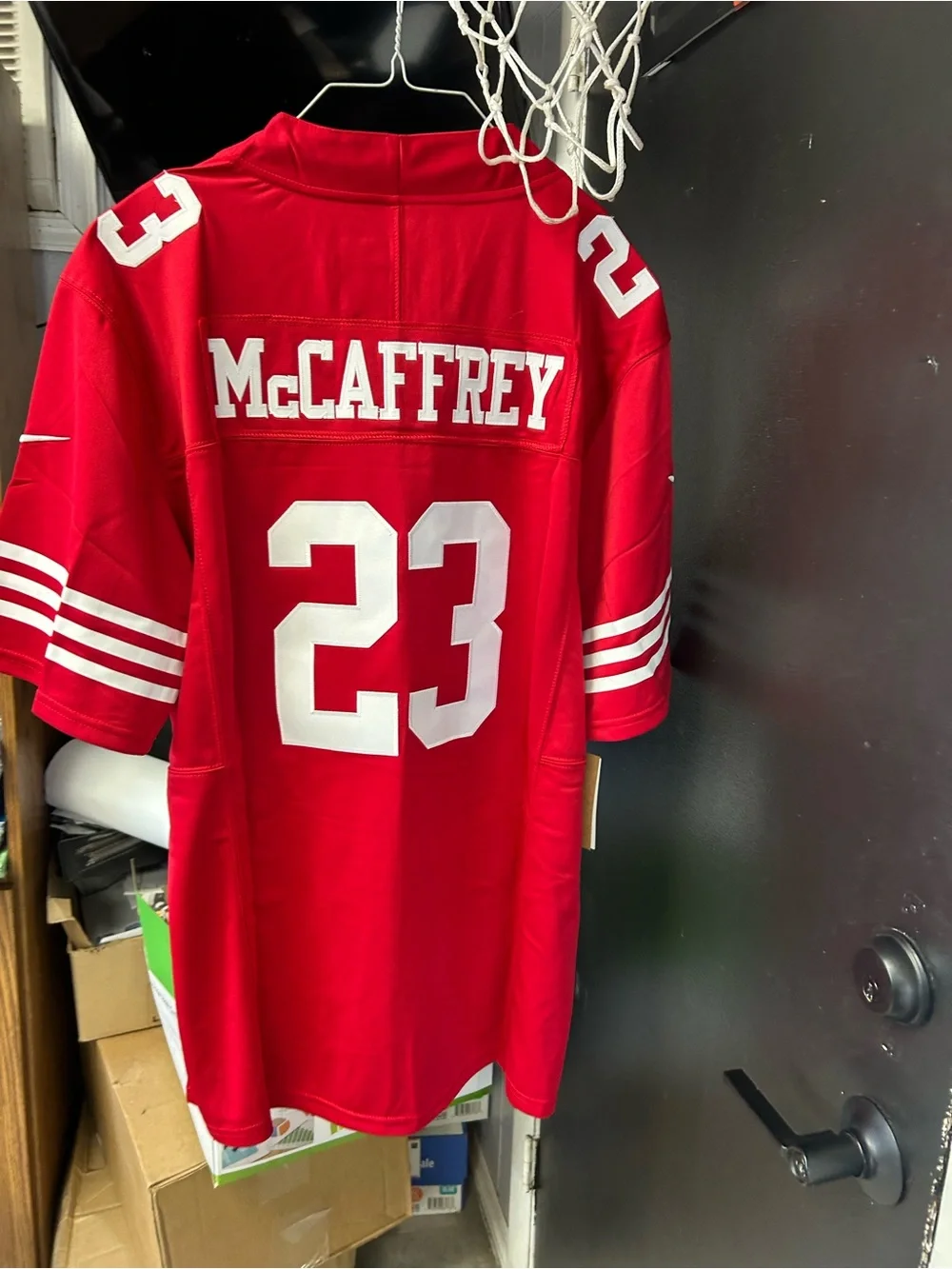 Nike NFL 49ers Christian McCaffrey jersey
